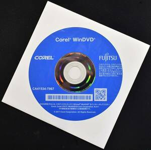 富士通 Windows10搭載PC (D957 D587 D556 Q556)付属品 対応) 付属 Corel WinDVD (DVD再生ソフト) 2017年製 (管:PS67 x4s