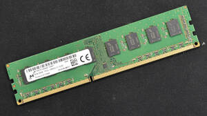 (送料無料) 8GB (8GB 1枚) PC3L-12800 PC3L-12800U DDR3L-1600 240pin non-ECC Unbuffered DIMM 2Rx8 MT Micron (低電圧対応)(管:SA5330