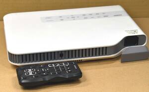 1円スタート (使用時間 71H) CASIO カシオ XJ-A240 2500ルーメン WXGA HDMI リモコン付 グリーンスリム プロジェクター (管:CP51