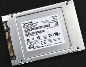 東芝 THNSNJ128GCSU [128GB SSD 2.5インチ 7mm SATA 使用時間 10680H] (Cristal DiscInfo 正常状態) (管:ES01