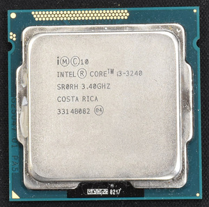 Intel Core i3-3240 SR0RH LGA1155 Socket1155 Ivy Bridge (動作確認済 中古品) (管:PCC8 x2s