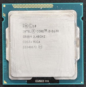 Intel Core i3-3240 SR0RH Socket 1155 (LGA1155) (動作確認済 中古品) (管:SAC38