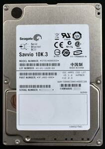 (国内発送) Seagate ST9146803SS SAS 2.5インチ HDD ディスク容量 146GB 10,000rpm 初期化済 中古動作品 (管:SA01 x4s
