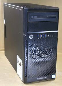 HPE (HP) ML30 Gen9 Xeon E3-1240L V5 RAM:8GB HDD:500GB(x2台構成) Windows SERVER 2012 R2 STD(2 CPU /2VMS) (管:HPE0