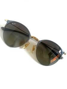 極美品 Ray-Ban レイバン サングラス RB3578 50□22 グラデあり サングラス 眼鏡 メガネ アイウェア グレー mt110808　