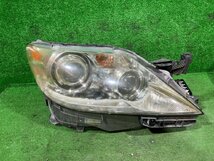 ※新S管理74242 H21 レクサスLS460 USF40】レンズ劣化 現状品★HID 右 ヘッドライト★点灯確認済み_画像1