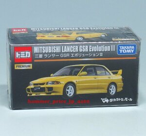 ★未開封 tomica PREMIUM/トミカ プレミアム SCALE 1/61 三菱 ランサー GSR エボリューションⅢ ★タカラトミーモールオリジナル