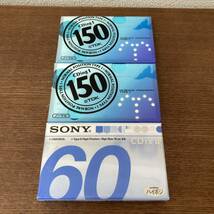 TDK SONY ソニー ノーマル ハイポジ カセットテープ 150分 2本 60分 1本 3本セット 未開封品 CD1-150U C60CDX2L ハイポジション_画像1