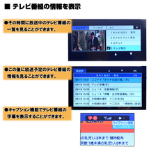 車載テレビ オンダッシュモニター ２ｘ２フルセグ ワンセグ内蔵10.1インチオンダッシュモニター スマホ iPhone接続 12v_画像3