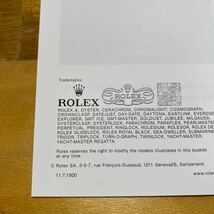 3510【希少必見】ロレックス サブマリーナ 冊子 取扱説明書 2011年度版 ROLEX SUBMARINER 冊子_画像2