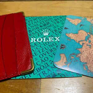 3540【希少必見】ロレックス カレンダー カードケース 冊子 3点セット Rolex