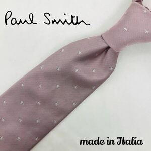  Paul Smith necktie dot silk Italy 