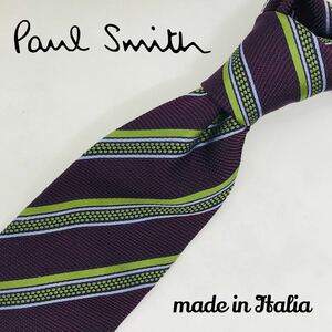  Paul Smith collection Italy silk 100% stripe 