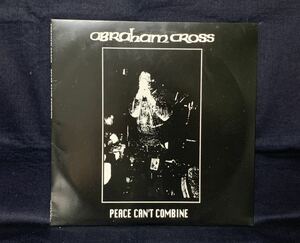 レア ABRAHAM CROSS PEACE CAN'T COMBINE LP CRUST WAR 2002 CRUST ハードコア レコード 委託品 新年セール