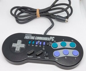 【SR-093】 HORI PC エンジンファイティングコマンダーPC HPJ-07 FIGHTING COMMANDER PC ゲームアクセサリー レトロゲーム 