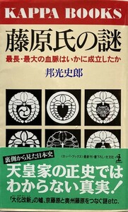 藤原氏の謎 邦光史郎 224頁 1993/6 初版第1刷 光文社