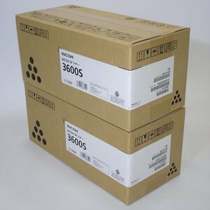 2箱セット RICOH SP トナー 3600S 【送料無料! 未使用!! 純正!!! 保証あり!!!! お買い得!!!!!】NO.4144