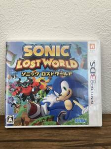 【中古品】ソニック　ロストワールド　sonic lost world 3ds ニンテンドー　ソフト　