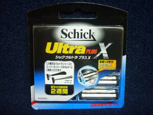 新品　パッケージ傷み　送料無料　シック　ウルトラプラス X　2枚刃替刃 9コ入　TRI-9　Schick　Ultra PLUS X 