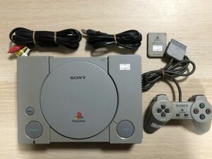 PS1 周辺機器 本体 SCPH-9000 メモリーカード付き 動作確認済み 【管理 16617】【C】