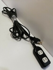 [12] extender 3 mouth outlet 5m black secondhand goods code cable 