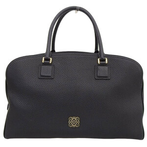 ロエベ LOEWE アラモ アディー ハンドバッグ ミニボストン レザー ブラック 中古 新入荷 OB1613