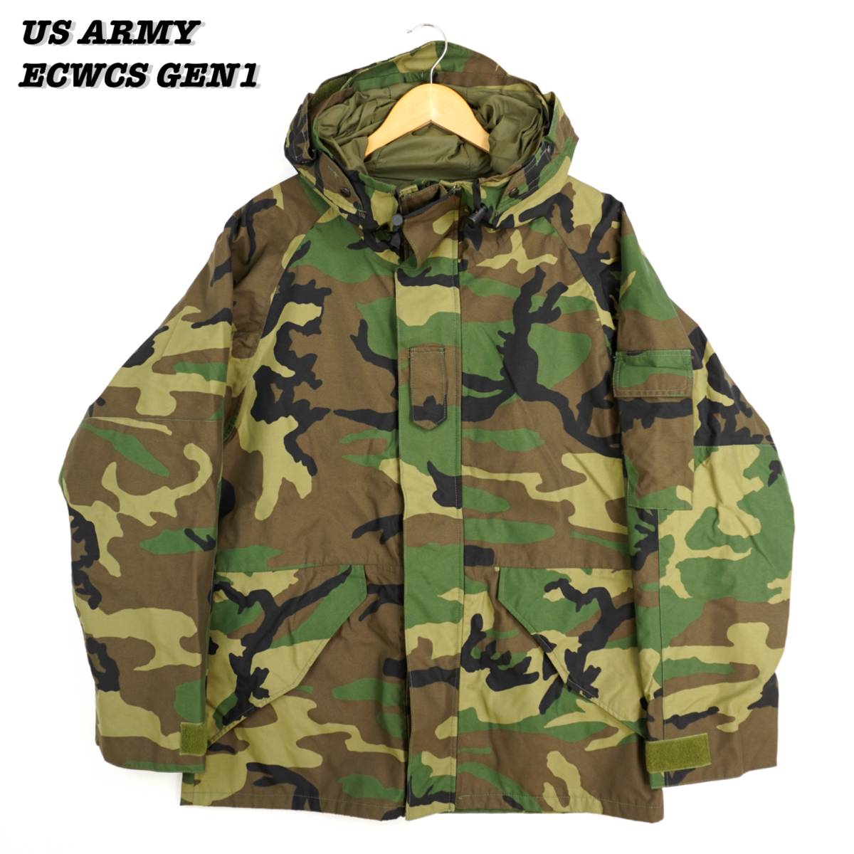 米軍 ECWCS エクワックス ゴアテックスパーカー 迷彩 GORE-TEX M/R