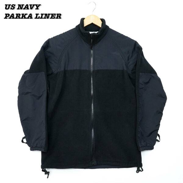 US NAVY PARKA LINER FLEECE 304112 アメリカ海軍 ゴアテックスパーカー ライナー フリース 米軍実物