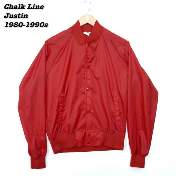 Chalk Line Nylon Jacket Justin 304113 1980s 1990s チョークライン ナイロンジャケット スタジャン ジャスティン 1980年代 1990年代