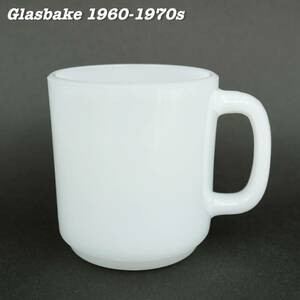 Glasbake White Mug Cup 1960s 1970s Vintage グラスベイク ホワイト マグカップ コーヒーカップ コップ 1960年代 1970年代 ヴィンテージ