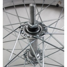 自転車 完組ホイール 前輪リム完組み 20×1.75 アルミリム(36H)_画像2