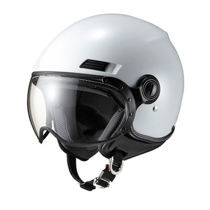 マルシン工業(Marushin) バイク ヘルメット ジェットヘルメット ジェットヘルメット MS-340 パールホワイト M 04340301