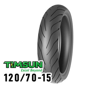 TIMSUN(ティムソン) バイク タイヤ ストリートハイグリップ TS689FA 120/70-15 56S TL フロント TS-689FA