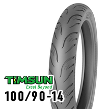 TIMSUN(ティムソン) バイク タイヤ ストリートハイグリップ TS692 100/90-14 51P TL リア TS-692_画像1