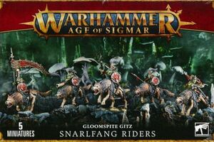 【グルームスパイト・ギット】スナールファング・ライダー SNARLFANG RIDERS[89-76][WARHAMMER A.O.S]ウォーハンマー