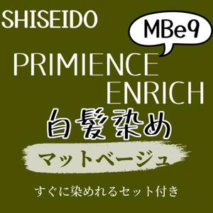 最安値　MBe9 資生堂　白髪染め　ショート　メンズ　ヘアカラー剤　セット付　カーキ　マット　ベージュ　ヘアカラー　グレーカラー