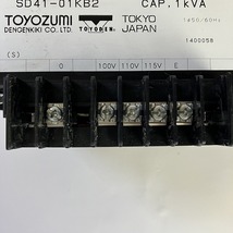 送料無料!!　TOYOZUMI　変圧器　SD41-01KB2　中古品　【2300700036】_画像3