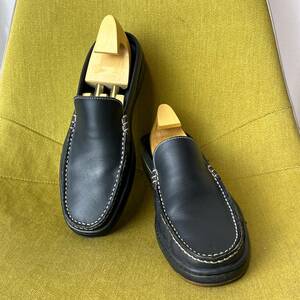 美品 Paraboot パラブーツ BAHAMAS バハマ 6.5 24.5 25.0相当 レザーシューズ サンダル スリッポン