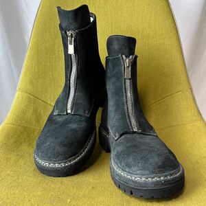 未使用 nonnative×undercover × GUIDI CENTERZIPBOOTS 41 イタリア製 25.5相当 レザーシューズ ノンネイティブ アンダーカバー グイディ