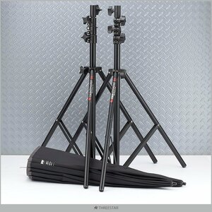 1円～ Manfrotto マンフロット ART 051 2本/おまけ COMET N-60 アンブレラ 2本 ライトスタンド