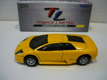 トミカ　リミテッド　No.0043　ランボルギーニ　ムルシエラゴ（イエロー）◎TOMICA LIMITED No.0043 LAMBORGHINI MURCIELAGO 中国製 _画像4