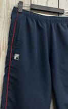 メンズ スポーツウェア ＊FILA フィラ ＊ハーフパンツ ウエストゴム ＊O size ＊ネイビー ＊FL-9A10228QP トレーニング ジム ランニング _画像3