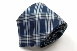 シンプルフレーズクラバット ブランドネクタイ チェック柄 格子柄 タータンチェック メンズ ネイビー SIMPLE PHRASE CRAVAT