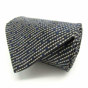  Renoma brand necktie silk fine pattern pattern men's navy renoma