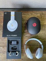 beats by dr.dre studio3 wireless ブルートゥースヘッドホン MX3Y2PA/A ホワイト 展示品 11202_画像1