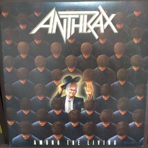 LP 国内盤/ANTHRAX AMONG THE LIVING_画像1