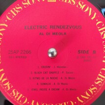 LP 帯付国内盤/AL DI MEOLA ELECTRIC RENDEZVOUS_画像4