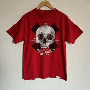 【古着】USA製　DIAMOND SUPPLY 半袖　Tシャツ　mサイズ　赤　レッド　アメリカ製　US古着