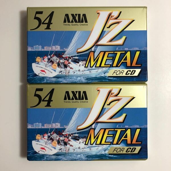 カセットテープ メタル AXIA J’Z METAL 54分2本