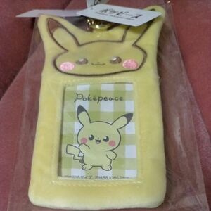 ポケピース ふわふわフォトホルダー ピカチュウ